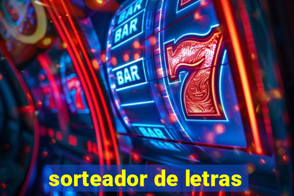 sorteador de letras